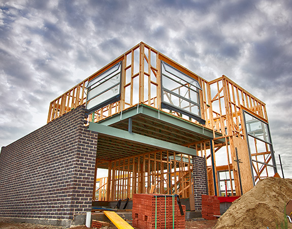 Home under construction